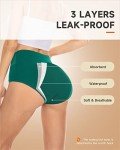 PULIOU High Waisted Menstrual Panties 3 Pack
