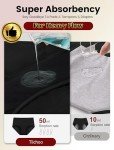 TIICHOO Women's Leakproof High-Waisted Period Underwear