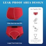 Women's Cotton Mesh Leak-Proof Period Panties