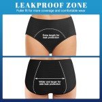 Women's Cotton Mesh Leak-Proof Period Panties