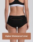 INNERSY Women's Breathable Period Underwear 3-Pack