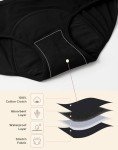 INNERSY Women's Breathable Period Underwear 3-Pack