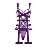 Fishnet Babydoll Lingerie Set for Women