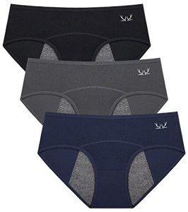 Heavy Flow Period Underwear for Women - 3 Pack