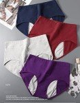 High Waist Leak-Proof Cotton Period Underwear, X-Large