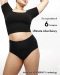 Leakproof High Waist Period Underwear for Women