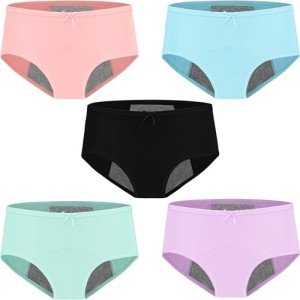 Hellove Women's Leak-Proof Cotton Period Panties
