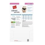 Hanes Women's Comfort Period Bikini Panties 3-Pack