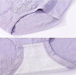 Plus Size Lace Leakproof Cotton Panties Set