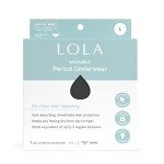 LOLA Washable Period Underwear - Black Bikini Style