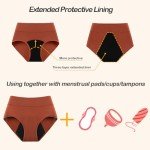 Kvitko Women's Breathable Period Underwear - 3 Layers