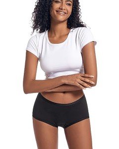 Organic Cotton Boyleg Period Underwear for Women