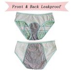 Teens Cotton Leak-Proof Period Hipster Panties 3 Pack
