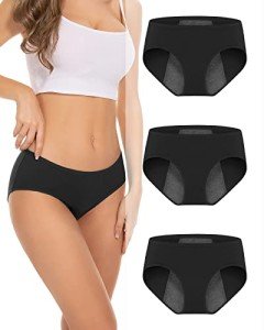 RUIXUE Leak-Proof Hipster Underwear for Heavy Flow