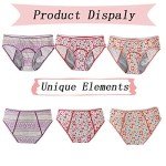 Teens Cotton Leak-Proof Period Hipster Panties 3 Pack
