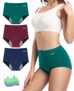 High-Waisted Leakproof Period Underwear for Women