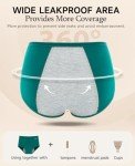 High-Waisted Leakproof Period Underwear for Women