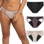 Maidenform Women's Odor Guard Bikini Panties 3-Pack
