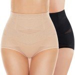 High Waisted Tummy Control Shapewear Panty