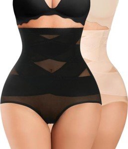 High Waisted Tummy Control Shapewear Panties