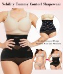 High Waisted Tummy Control Shapewear Panties