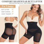 Gotoly High Waisted Tummy Control Shapewear Shorts