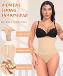 High-Waisted Thong Shapewear for Women