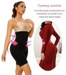 High-Waist Tummy Control Shapewear Knickers for Women
