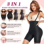 Nebility High Waist Body Shaper Shorts for Women