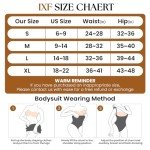 Women's Tummy Control Bodysuit with Thong Design