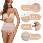 High Waisted Tummy Control Shapewear Thong