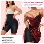 Nebility High Waist Body Shaper Shorts for Women