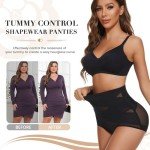High Waisted Tummy Control Shapewear Thong