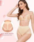 Low Rise Tummy Control Shapewear Briefs - Nude