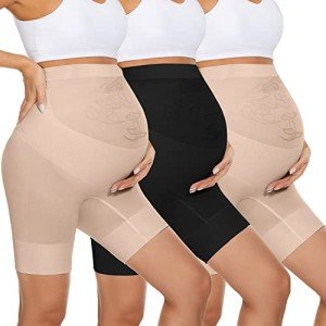 Maternity High Waist Boyshorts - 2 Pack