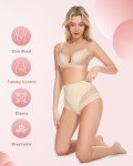 Low Rise Tummy Control Shapewear Briefs - Nude