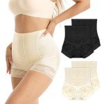 High Waisted Tummy Control Shapewear 4 Pack