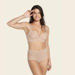 Leonisa Tummy Control Lace High Waisted Underwear