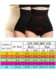 iloveSIA Women's High Waist Tummy Control Panties