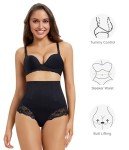 Nebility Women's Seamless Tummy Control Thong Panty