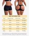 Butt Lifter Shapewear Shorts for Women, Black