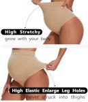 Seamless Maternity Thongs - Nude & Black Set
