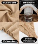 Seamless Maternity Thongs - Nude & Black Set