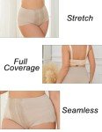 3-Pack Lace High Waist Tummy Control Panties