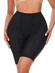 Butt Enhancing Shapewear Shorts for Women - Black
