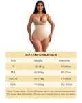 Beige Tummy Control Shapewear for Women