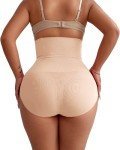 Beige Tummy Control Shapewear for Women
