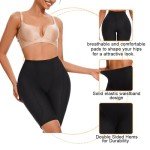 Butt Enhancing Shapewear Shorts for Women - Black