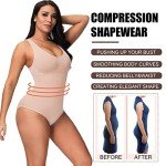 Seamless Tummy Control Bodysuit for Women