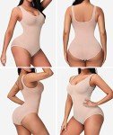 Seamless Tummy Control Bodysuit for Women